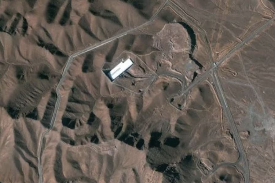 Iran's Fordow nuclear facility before the US strike (Photo: Google Maps)