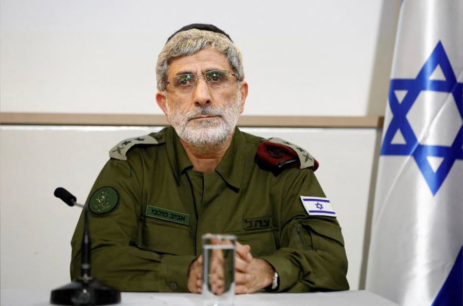‘Our man in Tehran’ meme: Edited photo showing Iran's Quds Force commander Esmail Qaani as an IDF soldier (Photo used under section 27A of the copyright law).