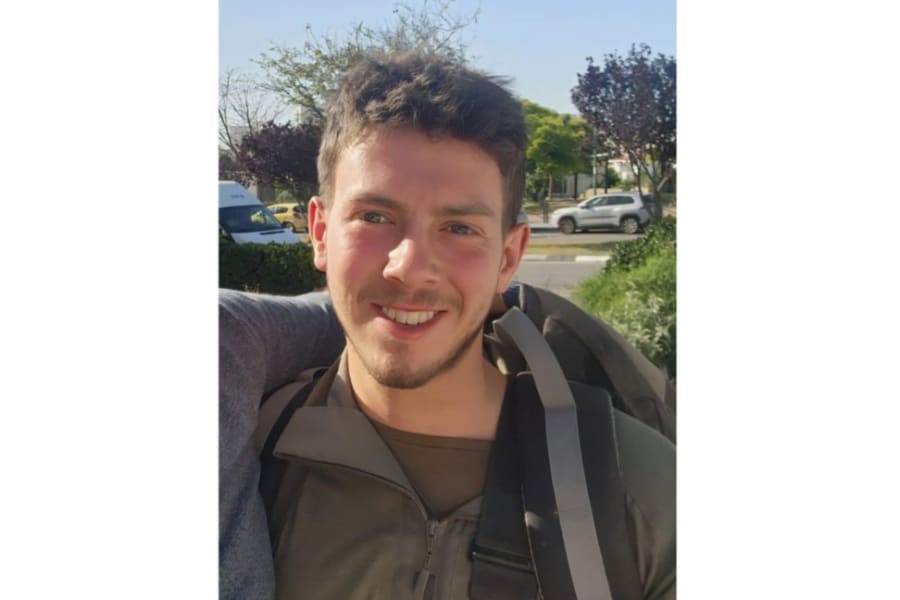 Sergeant Yaniv Michalovich, a 19-year-old armored corps soldier from Rehovot serving in Battalion 82 of the "Storm from the Golan" (7th) Brigade. July 2, 2025. Photo: IDF