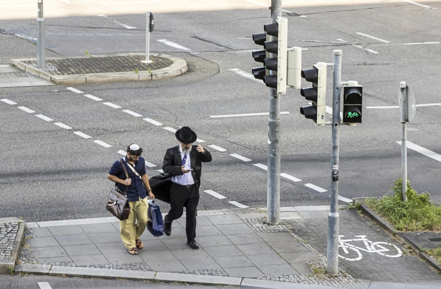 Illustrativ – Orthodoxe Juden in Stuttgart, Deutschland, 26. Juni 2025. (Foto: Reuters)