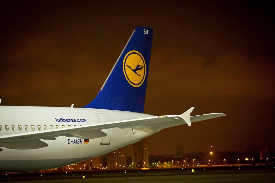 A Lufthansa Passenger plane on the runway at Ben Gurion International Airport, July 4, 2013. (Photo: Moshe Shai/Flash90)