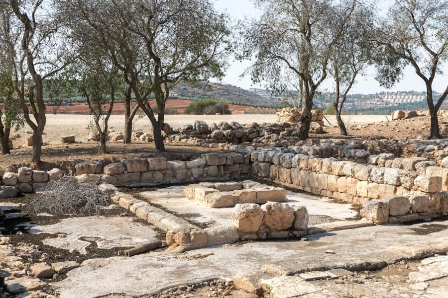 Archaeological excavations of the ancient Shiloh archaeological site in Samaria region in Benjamin district (Photo: Shutterstock)