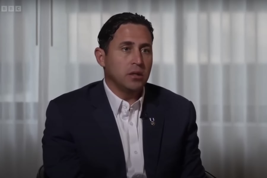 Anthony Aguilar in a BBC interview (Photo: Screenshot)