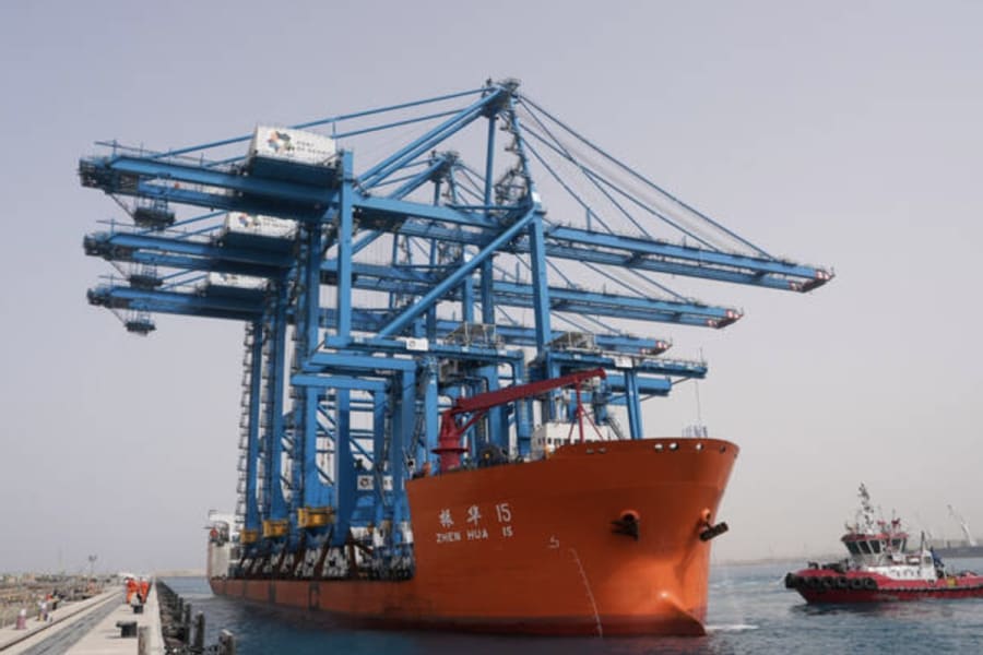 Test at Neom port in Saudia Arabia (Photo: neom.com)