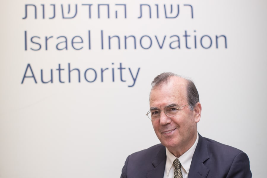 Dr. Ami Appelbaum, scientifique en chef et président de l'Autorité israélienne de l'innovation, à Airport City, le 21 février 2019. Photo : Hadas Parush/Flash90