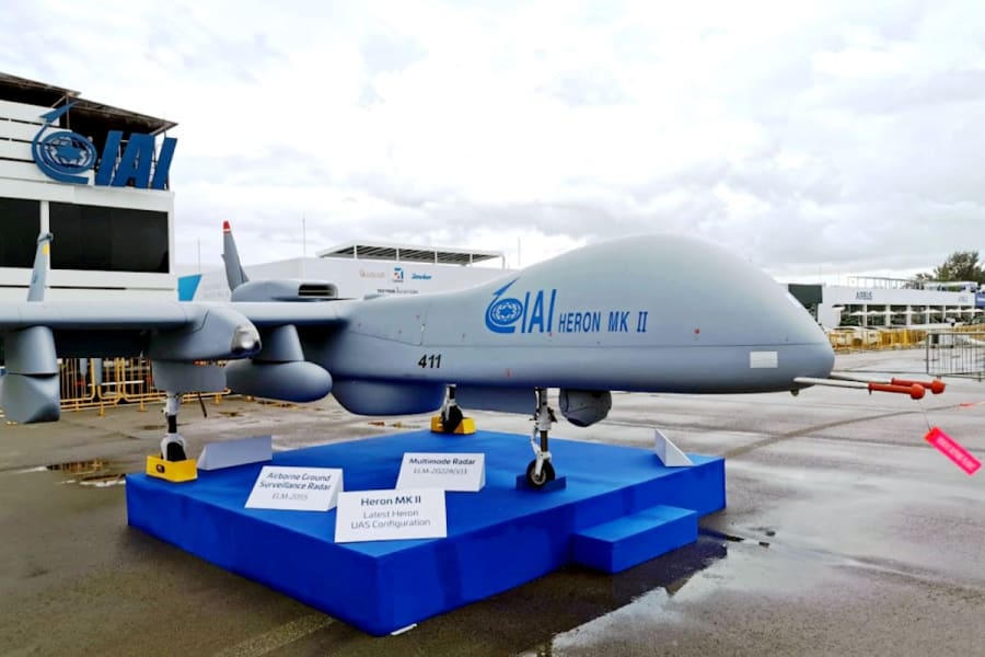 Heron-2 drone (Photo: Israel Aerospace Industries)