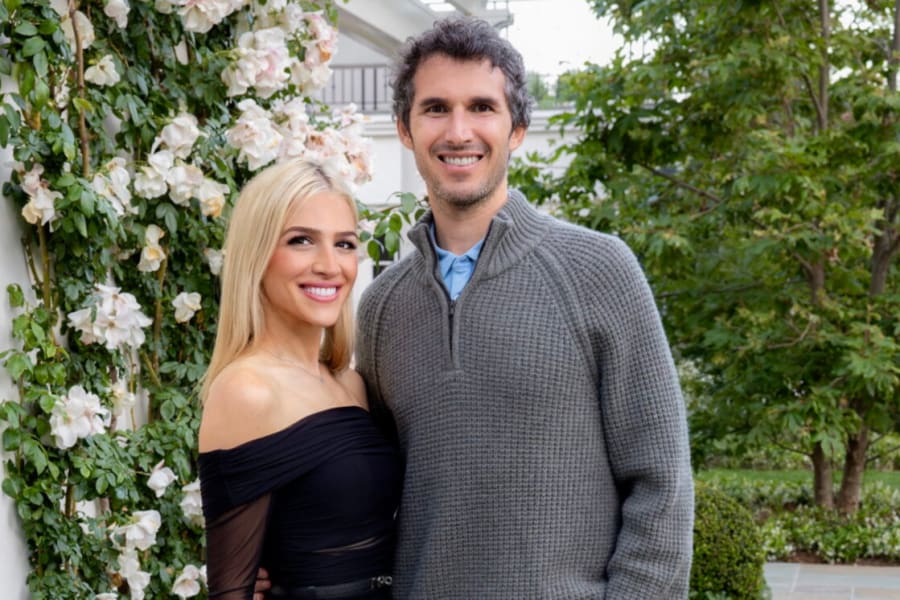 Jacki Karsh and her husband, Jeff Karsh, Launchers Karsh Journalism Fellowship. August 6 2025. (Photo: Social media, used under section 27A of the copyright law)