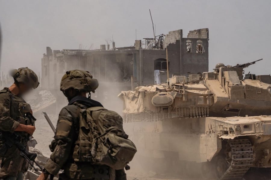 Forces israéliennes à Gaza (Photo : FDI)