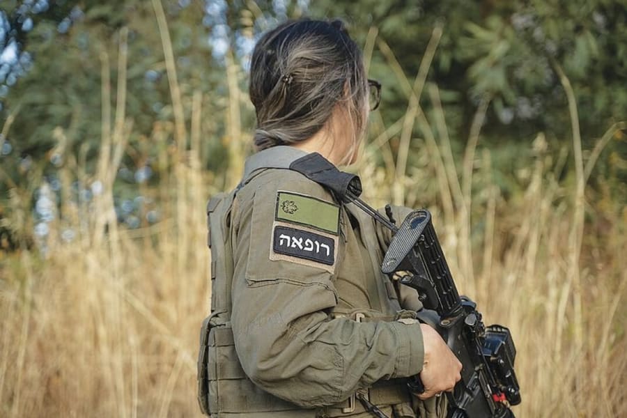 IDF Maj. Dr. R. (Photo: IDF Spokesperson's Unit)