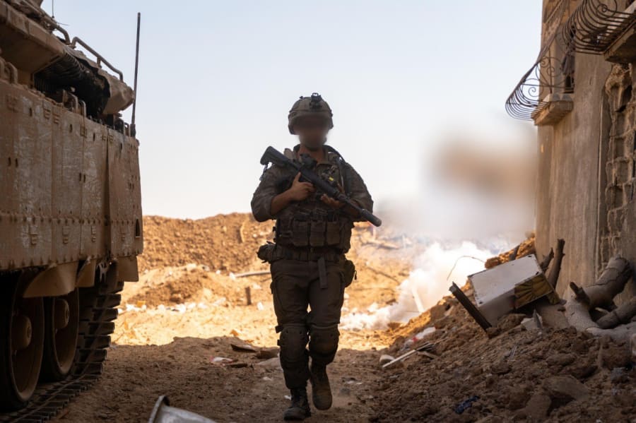 Israeli forces in Gaza (Photo: IDF)
