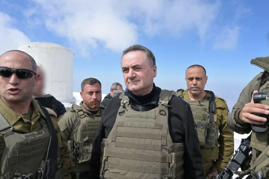 Israeli Defense Minister Israel Katz during a security briefing in Gaza (Photo: Defense Ministry)