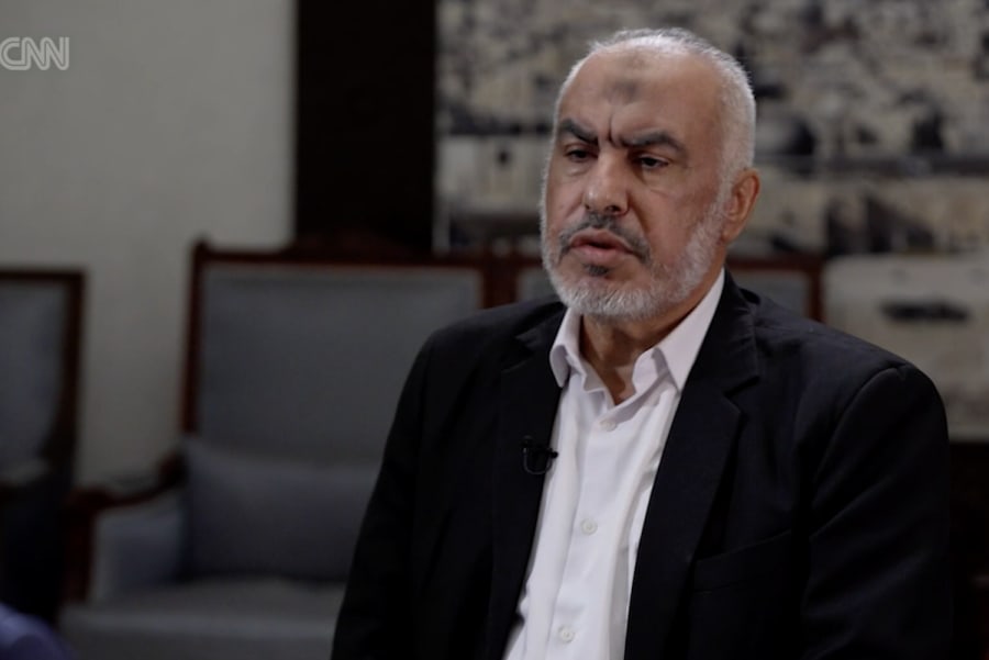 Ghazi Hamad in an interview with CNN (Photo: Screenshot)