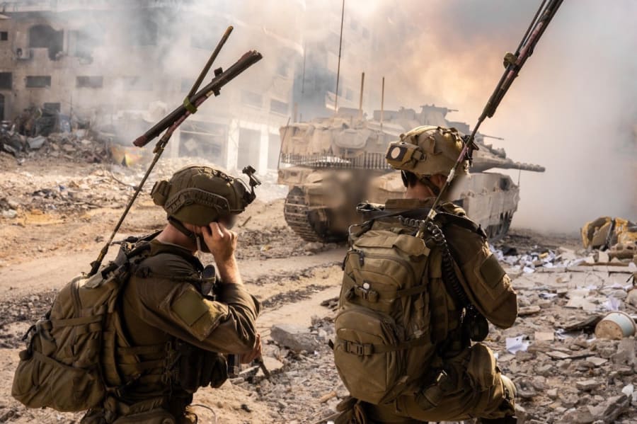 Forces israéliennes à Gaza (Photo : FDI)