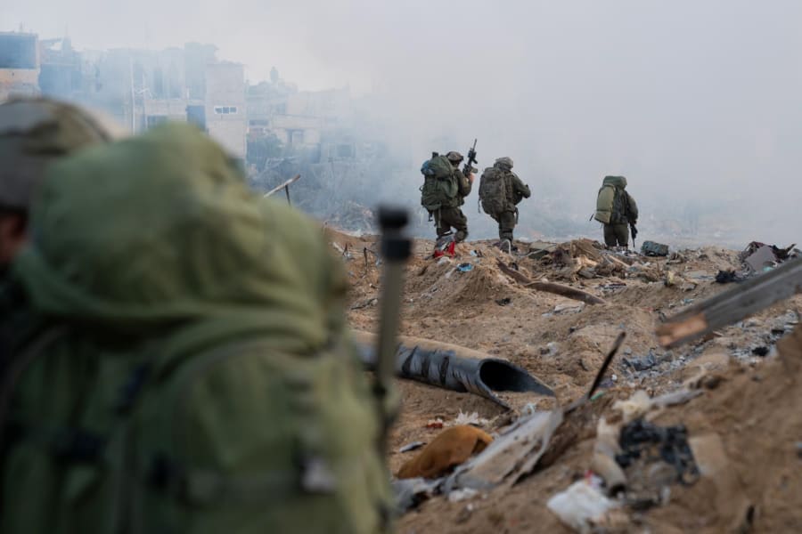 가자지구에서 작전 중인 이스라엘군 (사진: IDF)