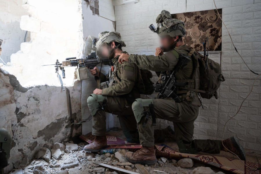 2024년 6월 15일 가자지구 남부 라파에서 작전 중인 이스라엘 병사들 (사진: IDF)