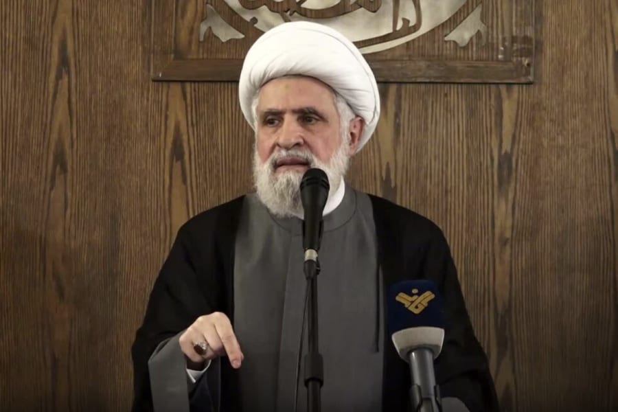 Der stellvertretende Hisbollah-Führer Naim Qassem (Foto: Screenshot)