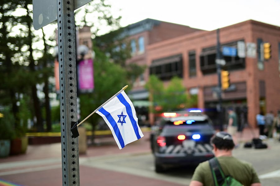 The scene of an attack that injured multiple people in Boulder, Colorado, U.S. June 1, 2025. (Photo:REUTERS/Mark Makela)