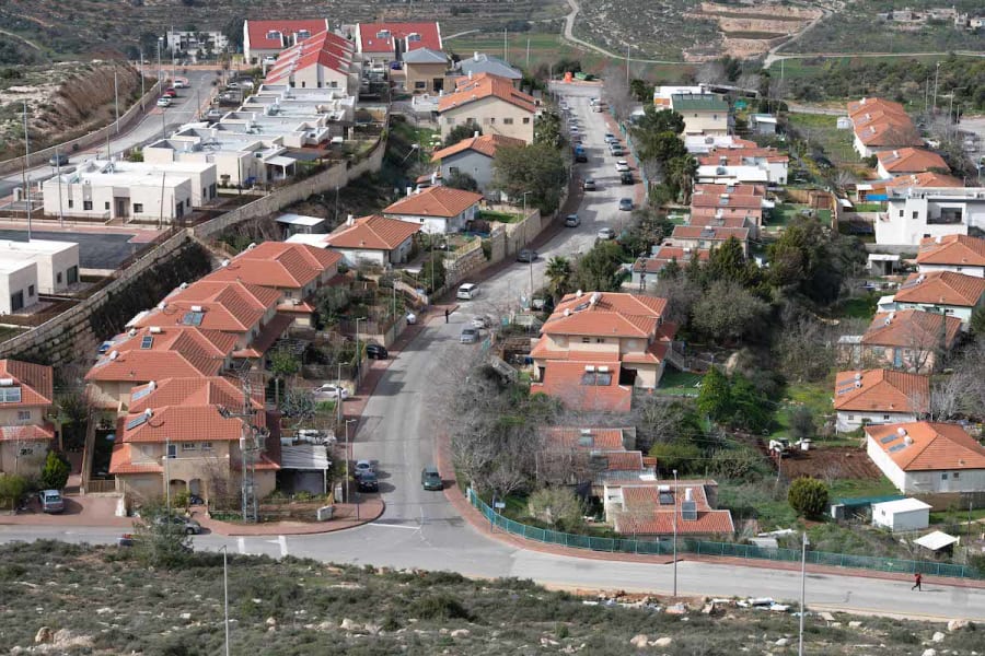 View of the Jewish settlement of Eli, in Samaria, Jan. 17, 2021. (Photo: Sraya Diamant/Flash90)