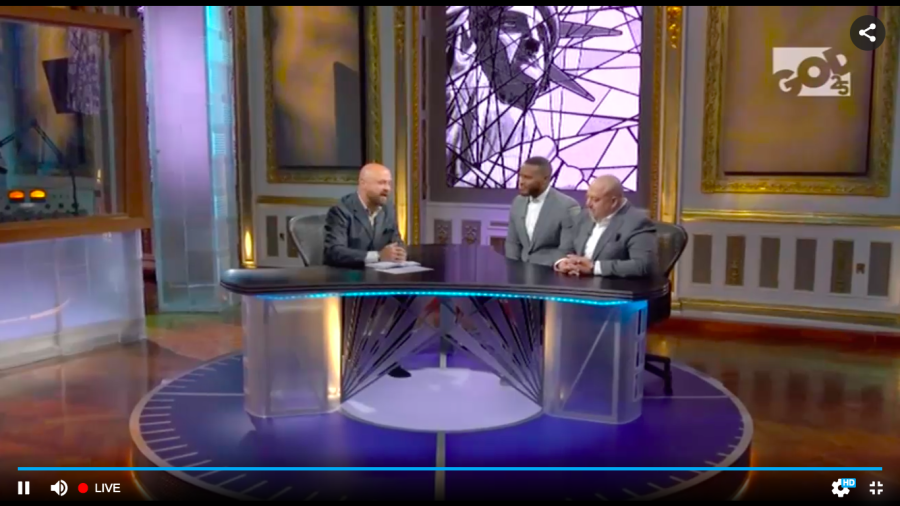 Robert Stearns (left) hosts Day of Prayer for the Peace of Jerusalem online (Photo: Screenshot)