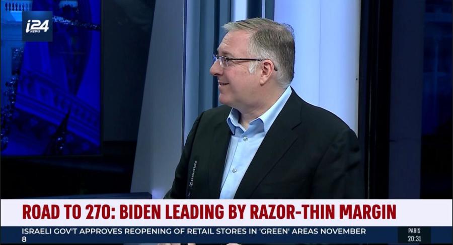 Photo: Screenshot i24 News
