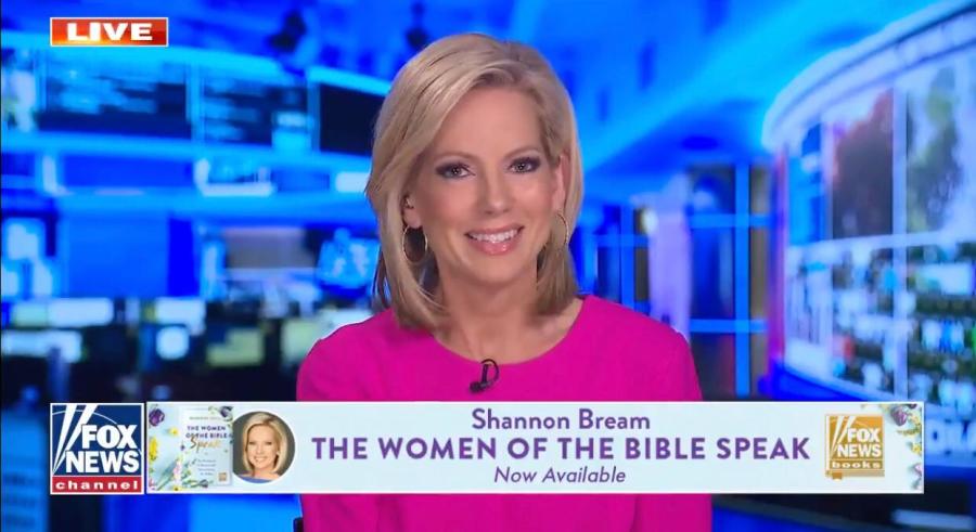 Shannon Bream, Fox News anchor and author of The Women of the Bible Speak.(Photo: Fox News screenshot)