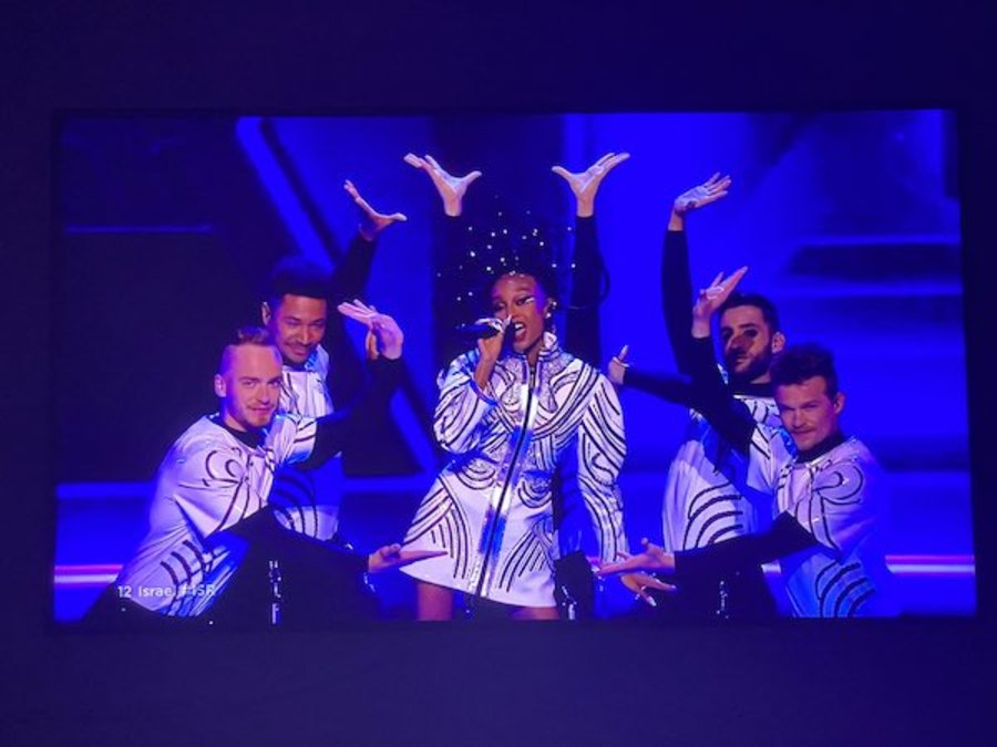 Eden Alene performing at the 2021 Eurovision competition (Photo: screenshot)