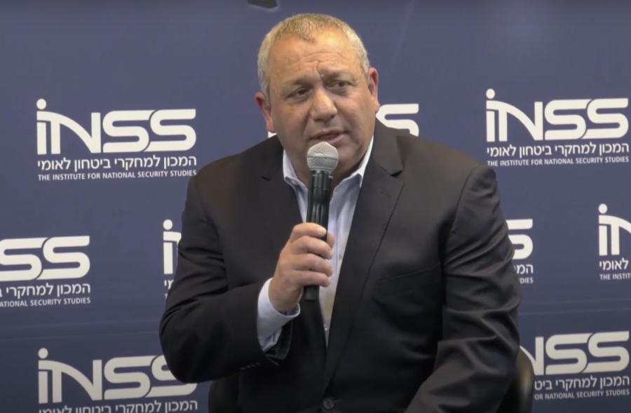 Former IDF chief of staff Gadi Eisenkot (Photo: screenshot INSS)