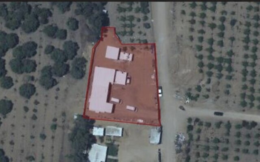 An image released by the IDF showing a Hamas site targeted in airstrikes on July 3, 2021 after incendiary balloons spark fires in southern Israel. (Photo: IDF Spokesperson’s Office)