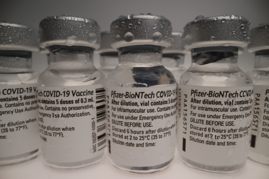 Illustrative: Pfizer's vaccine vials (Photo: Shutterstock)