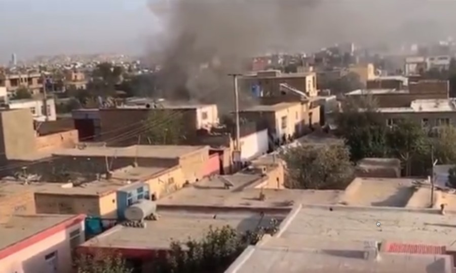 Screenshot: Wideo from @karimi_shafi Twitter page