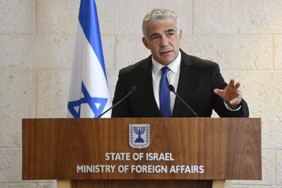 Israeli Foreign Minister Yair Lapid (Photo: Ministry of Foreign Affairs)