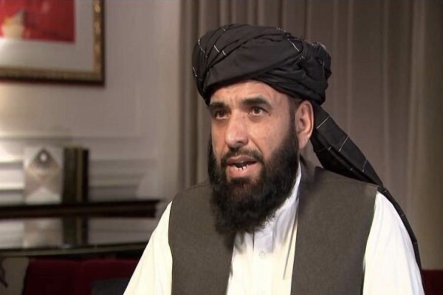 Suhail Shaheen, Taliban spokesman for International Media (Photo: screenshot)