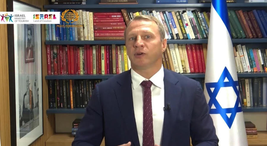 Israel's Tourism Minister Yoel Razvozov. (Photo: Screenshot)