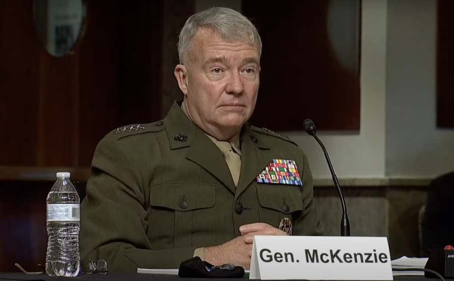 U.S. Gen. Kenneth McKenzie, head of U.S. Central Command, testifies before the Senate on Sept. 28, 2021. (Photo: screenshot)