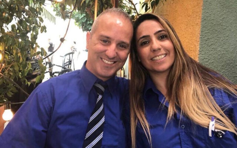 Mordi and Natali Oknin (Photo: Facebook)