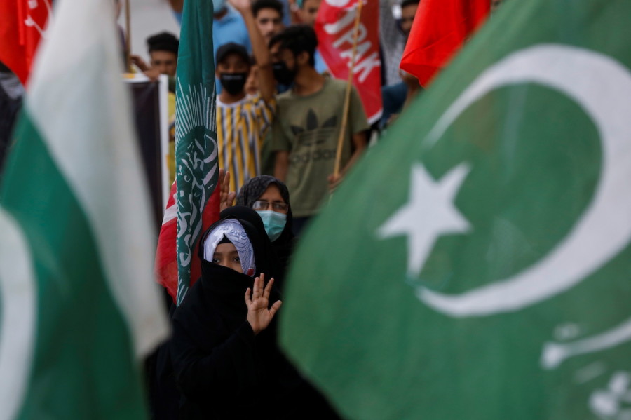 Illustrative image of the Pakistani flag (Photo: REUTERS/Akhtar Soomro)