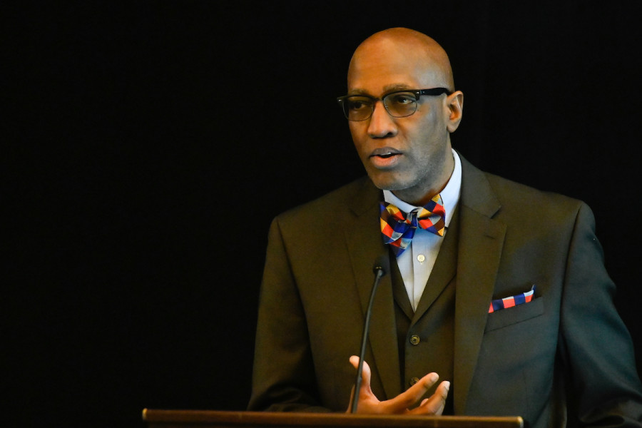 Rev. Dr. J. Herbert Nelson, II (Photo: General Assembly of the Presbyterian Church (U.S.A.) Twitter feed)