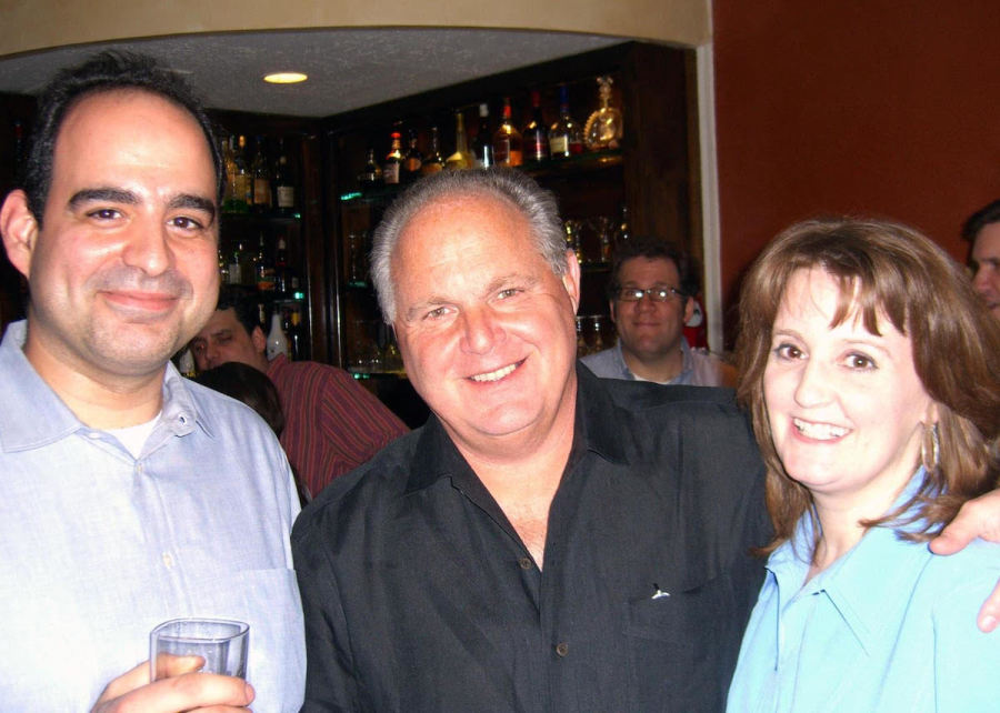 Dean Karayanis (L) with Rush Limbaugh (Photo courtesy)