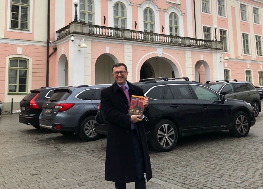 Former Knesset Member Robert Ilatov in Tallinn, Estonia (Photo: ALL ISRAEL NEWS)