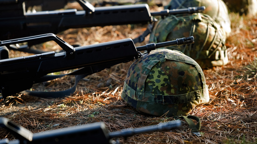 The German government has delivered a shipment of 5,000 protective helmets it promised last month to the Ukrainian army (Photo: Deutsche Presse-Agentur GmbH)