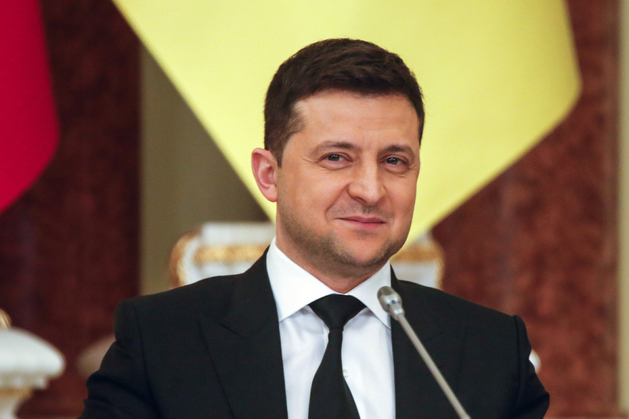 Ukrainian President Volodymyr Zelenskyy (Photo: Irina Yakovleva/TASS via Reuters)