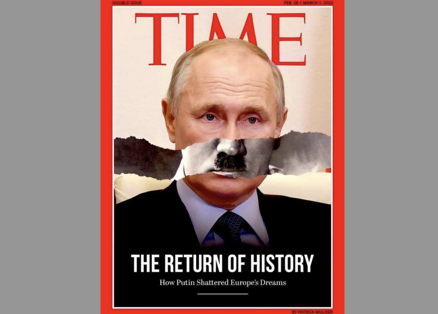 Cover of Time magazine March 1, 2022 edition
