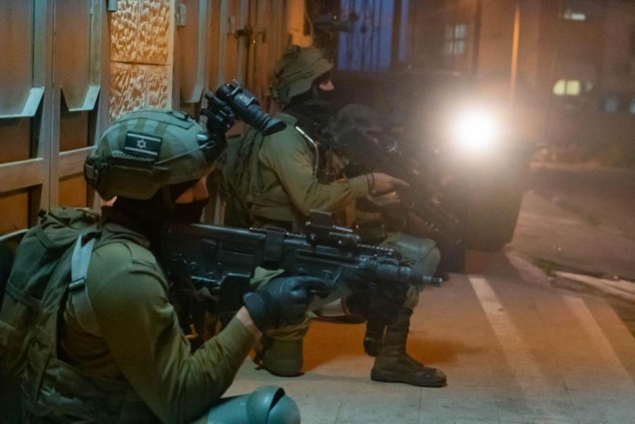 Recent IDF operation in the West Bank (Photo: IDF)