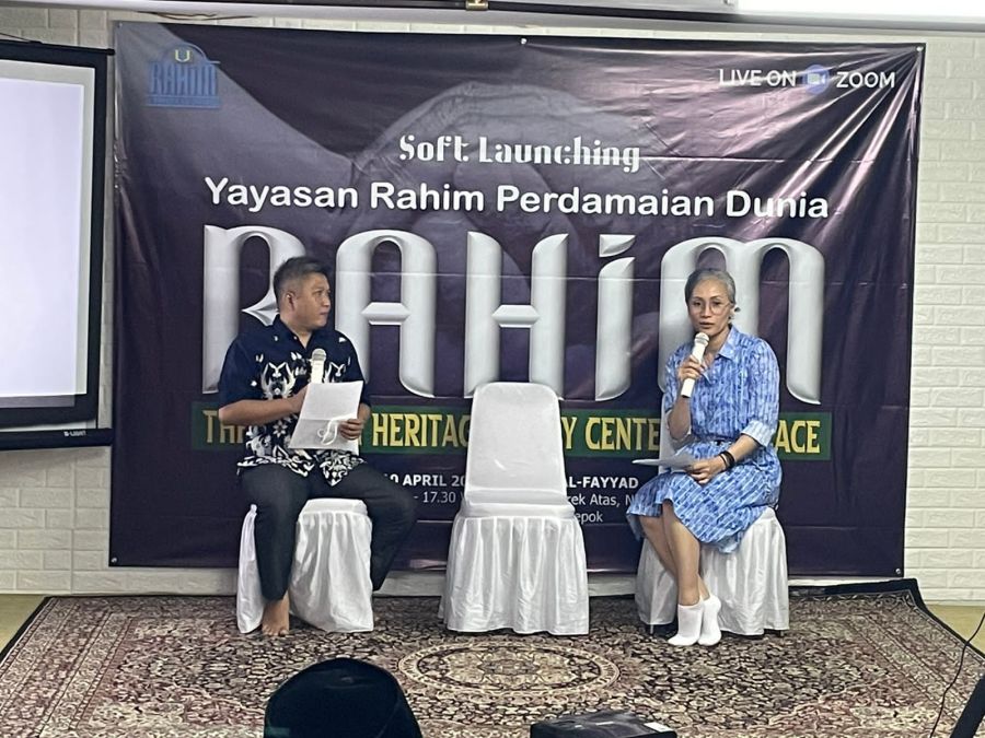 Launch event for RAHIM: Ibrahim Heritage Study Center for Peace, Apr. 10, 2022 (Photo: Meiliana Radjali)