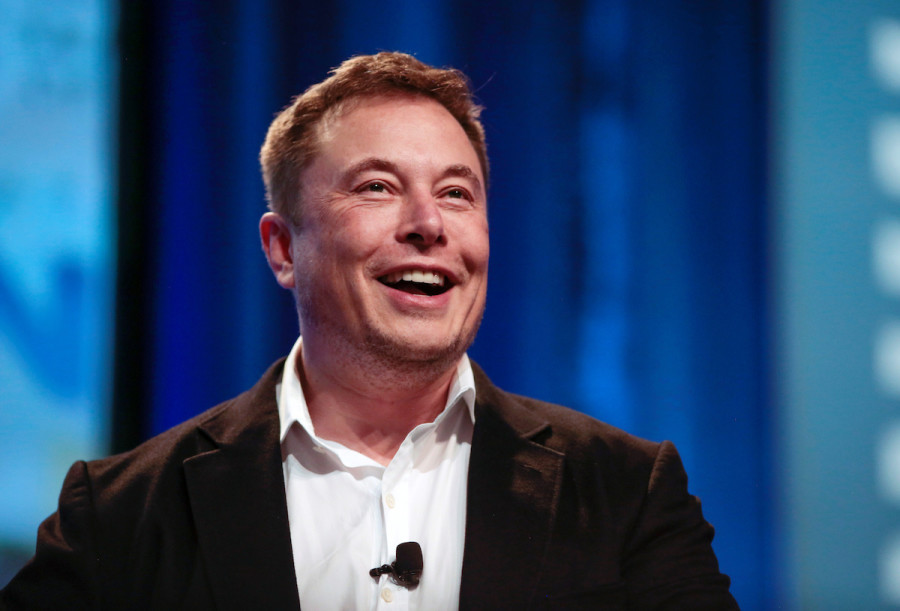 Tesla and SpaceX CEO Elon Musk speaks in a "fireside chat" at the National League of Cities (NLC) 2018 City Summit in Los Angeles, California, Nov. 8, 2018. (Photo: Reuters/Kyle Grillot)