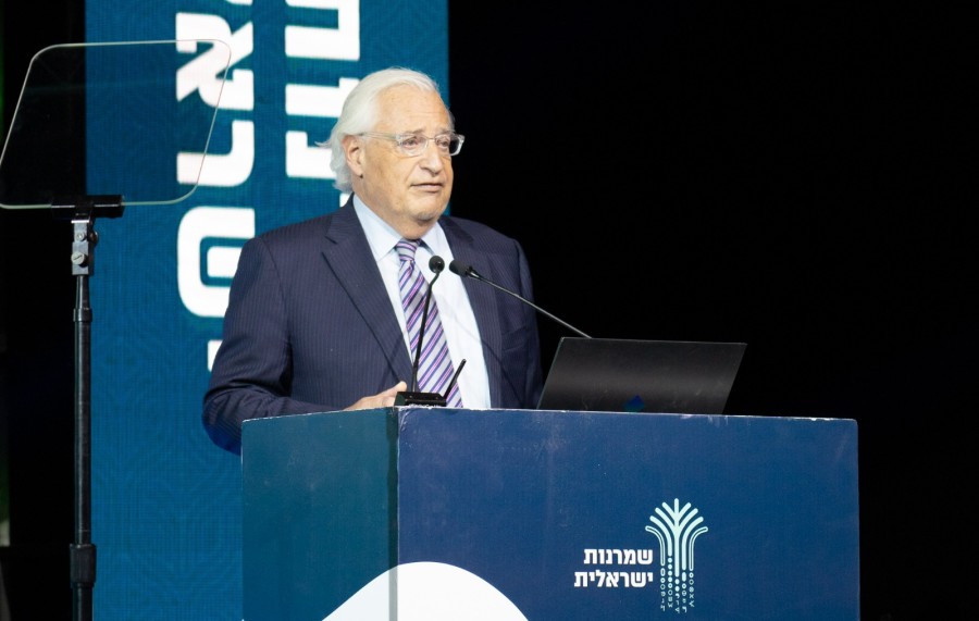Former U.S. Ambassador to Israel David Friedman speaking at the Israeli Conservatism Conference, May 26, 2022 (Photo: Tikvah Fund)