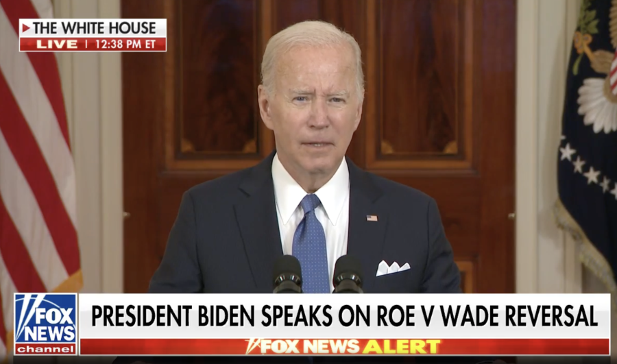 U.S. President Joe Biden speaks on the Supreme Court reversal of Roe v. Wade (Photo: Screenshot)