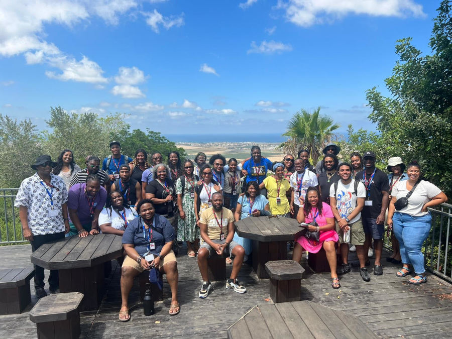 A group of young Christians visiting Israel with Passages (Photo courtesy)