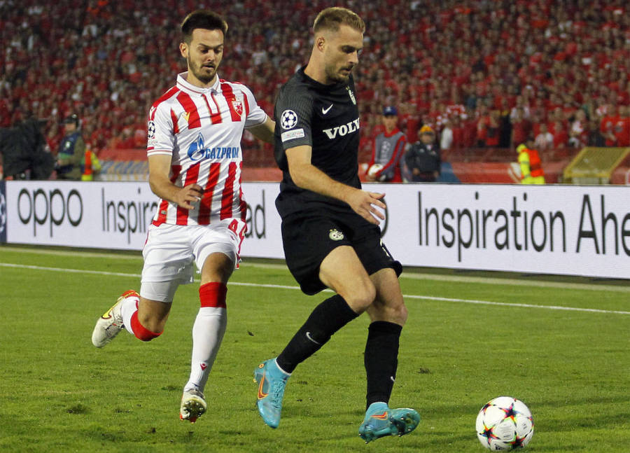 Maccabi Haifa playing against Red Star Belgrade (Photo: IMAGO/Aleksandar Djorovic via Reuters)