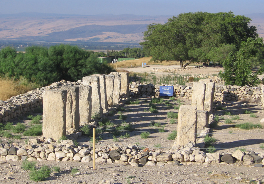 House of Pillars at Tel Hazor (Photo: Wikimedia Commons)